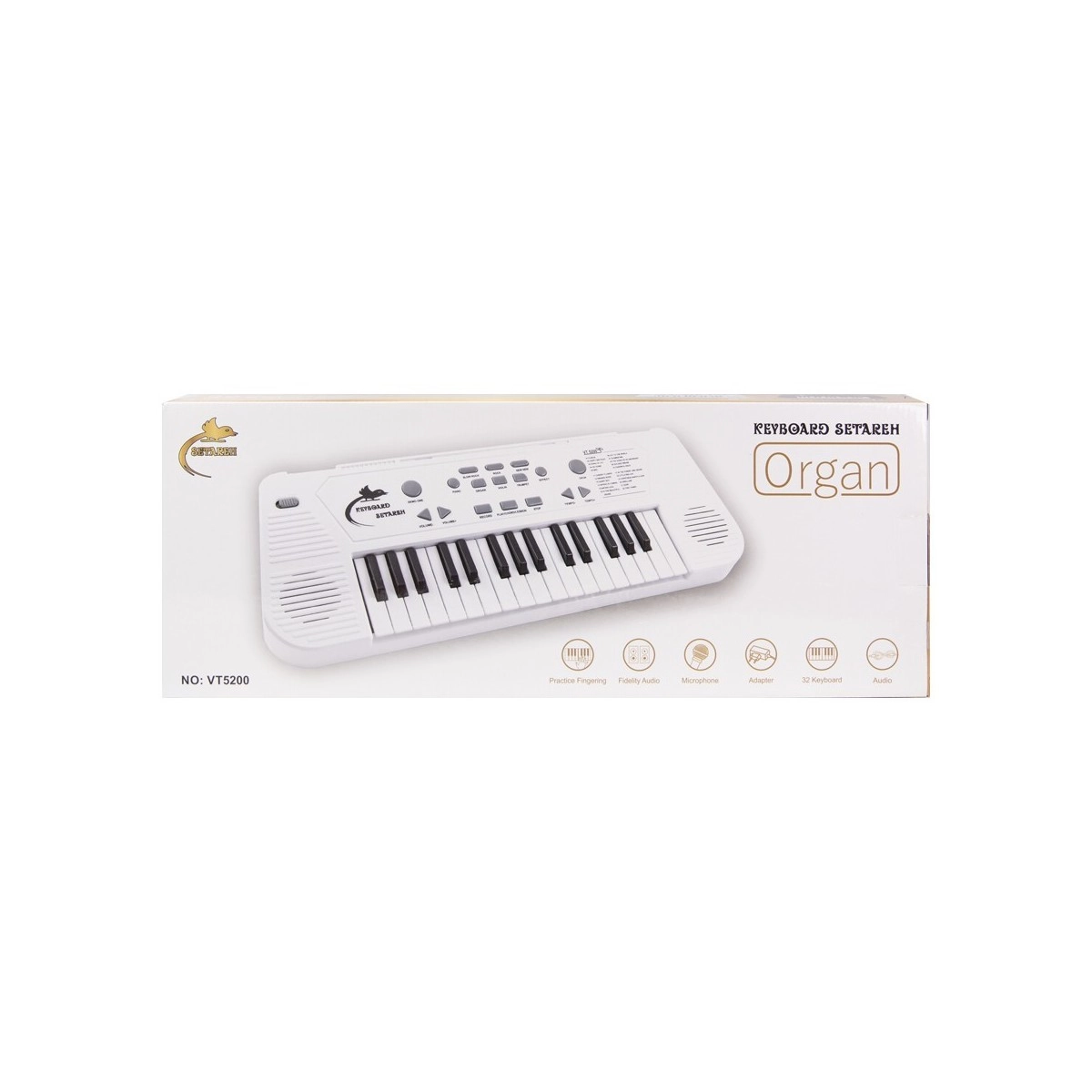 ارگ کیبورد ستاره 32 کلید 5200 keyboard setareh organ